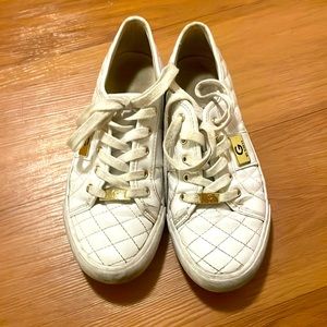 Fair condition G by Guess white shoes